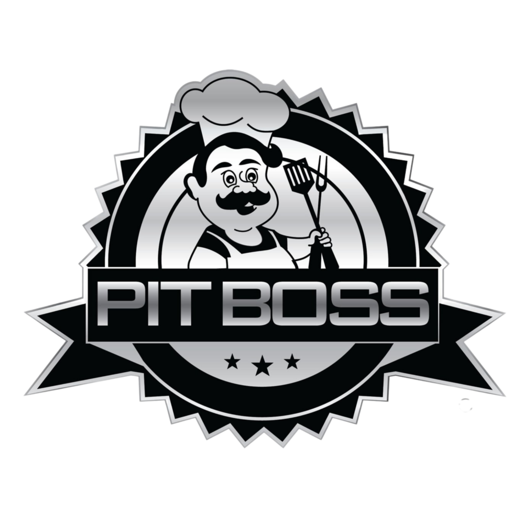 The company logo for Pit Boss smokers and grills.